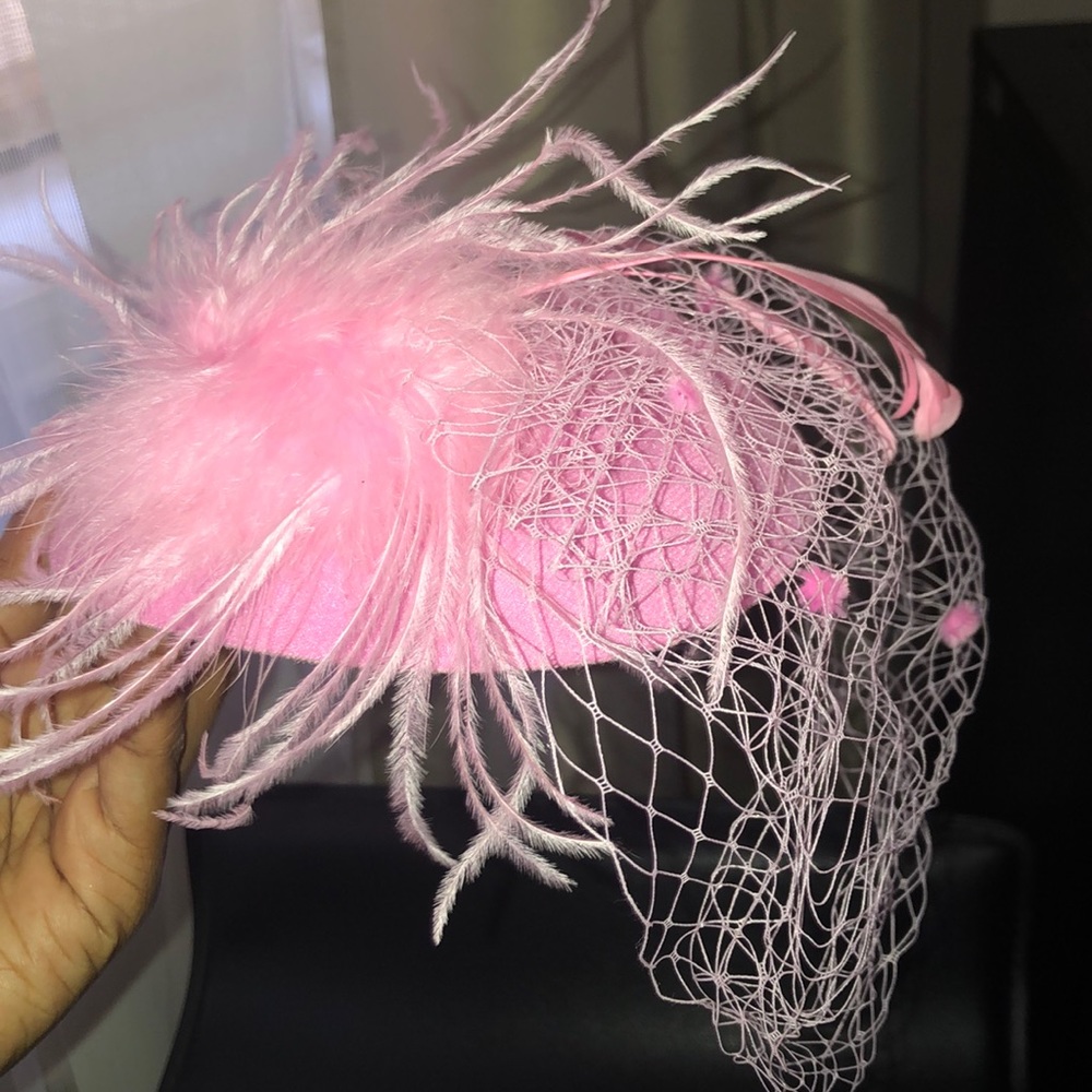 Pink Fascinator